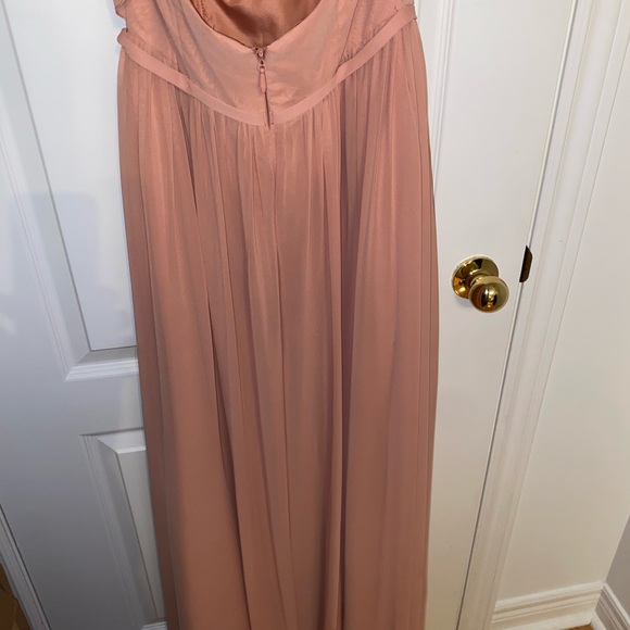 Azazie Cora dress in Champagne Rose size A6 - Picture 4 of 7